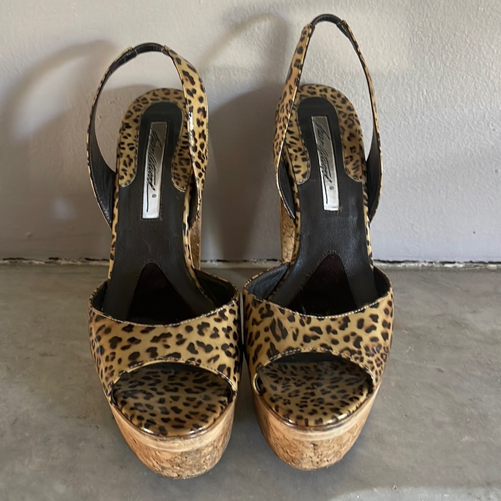 Brian Atwood Leopard Platforms 38